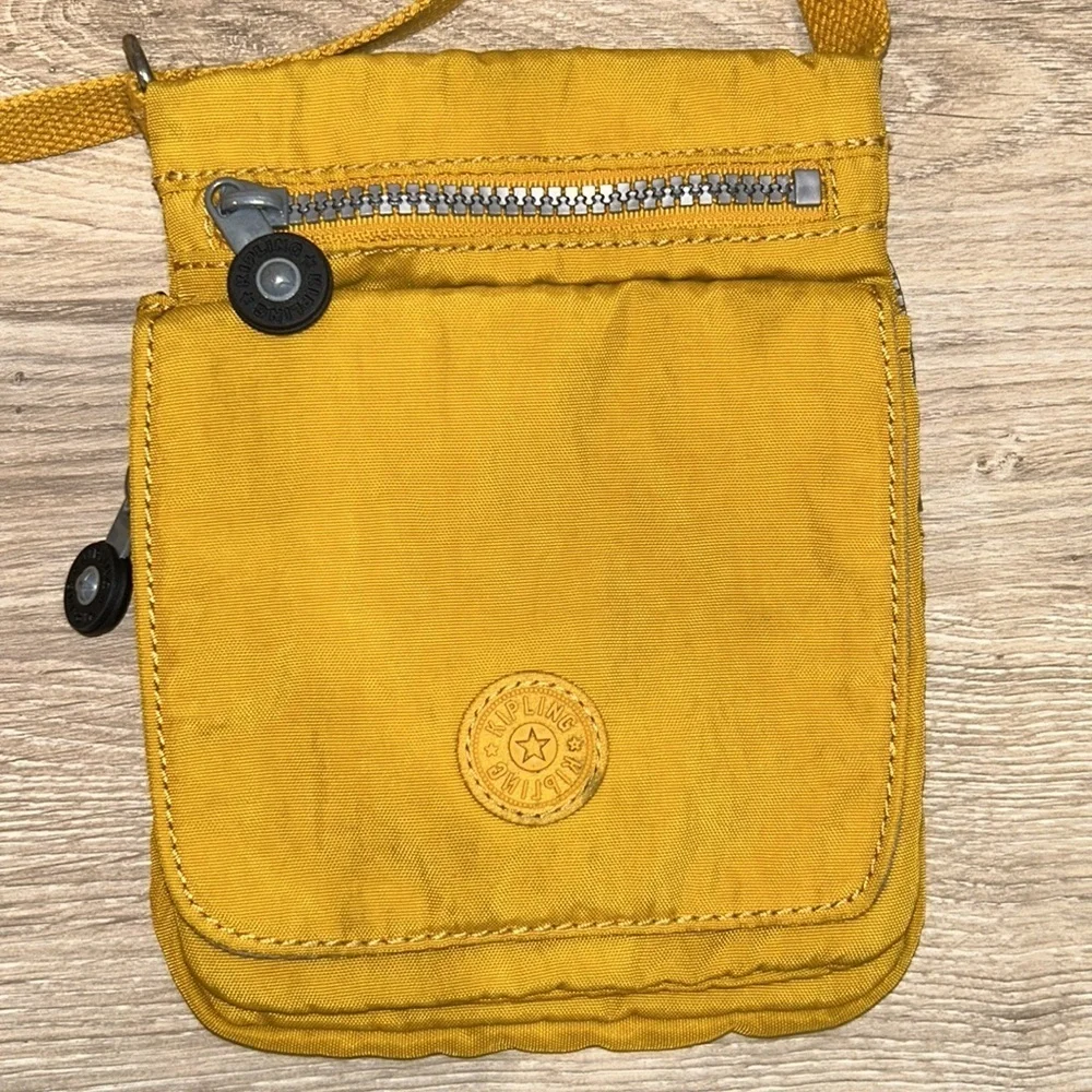 Kipling Yellow Crossbody Bag